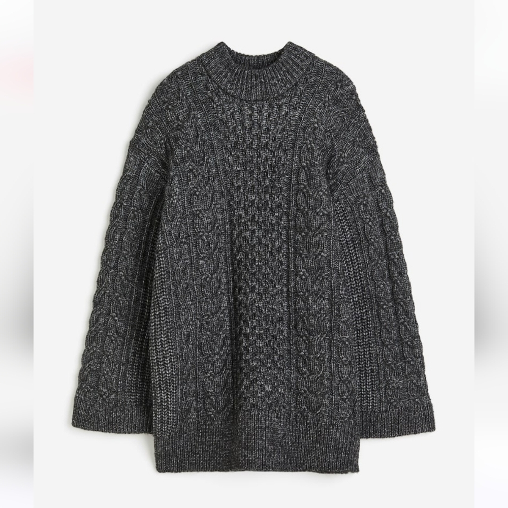 NWT H&M Oversize Cable Knit Sweater
